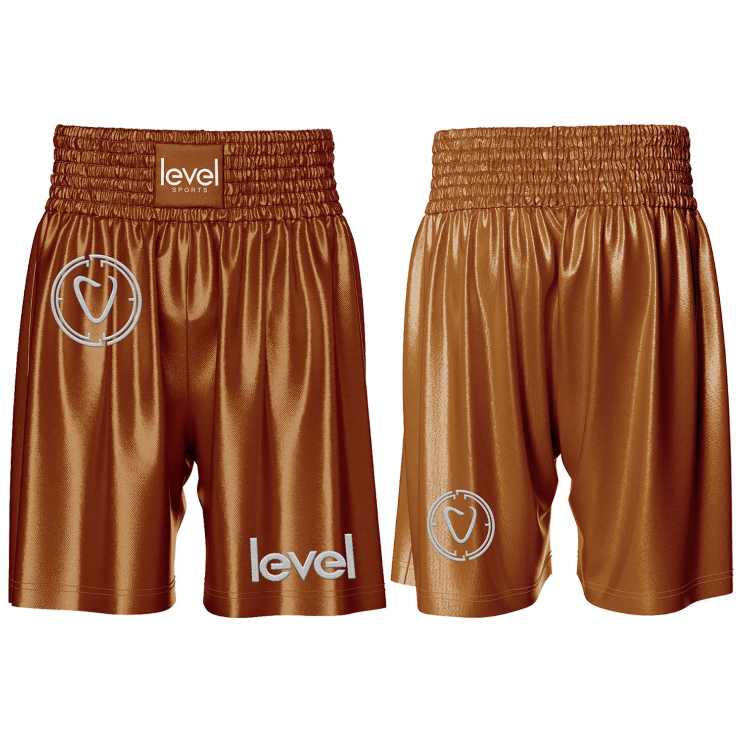 Brown Boxing Shorts - Image 3