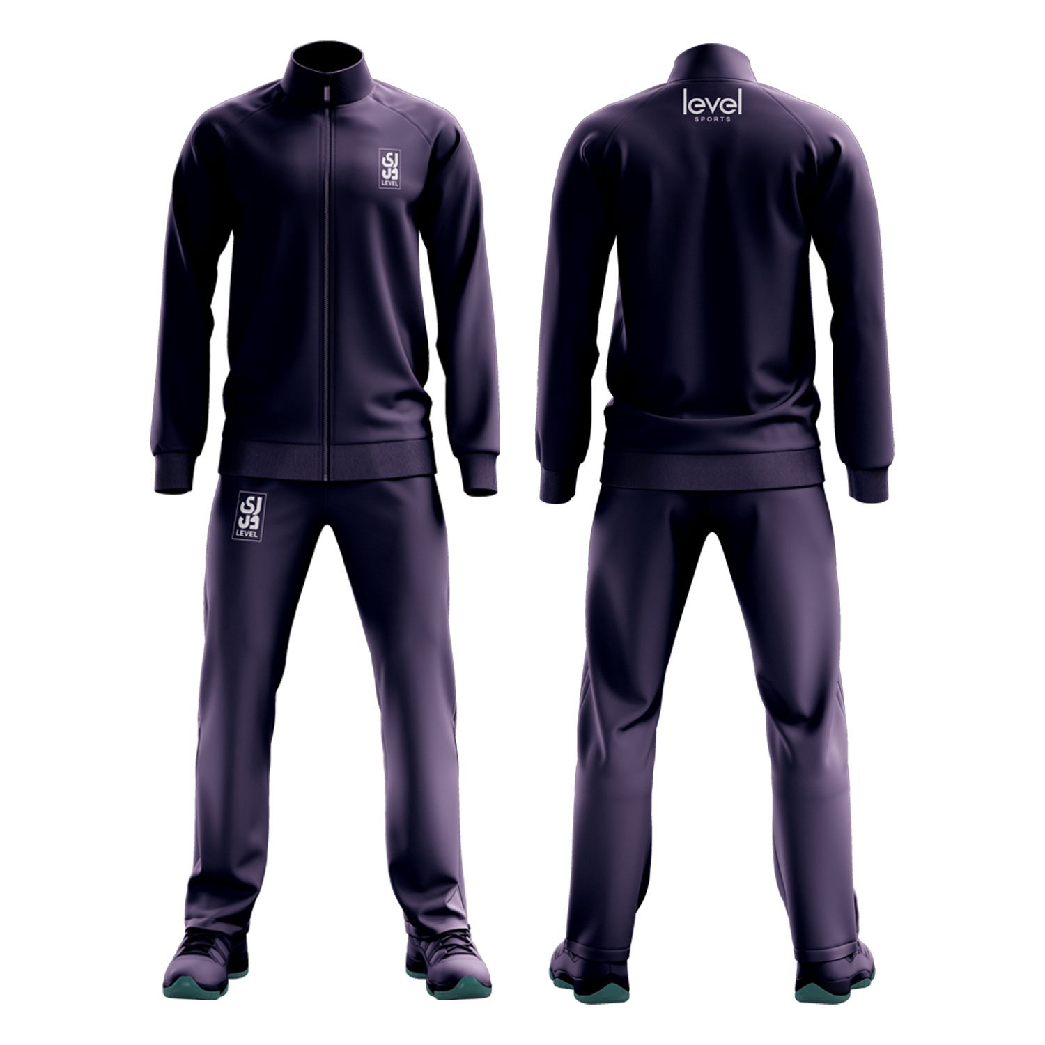 Purple Track suit - Image 3