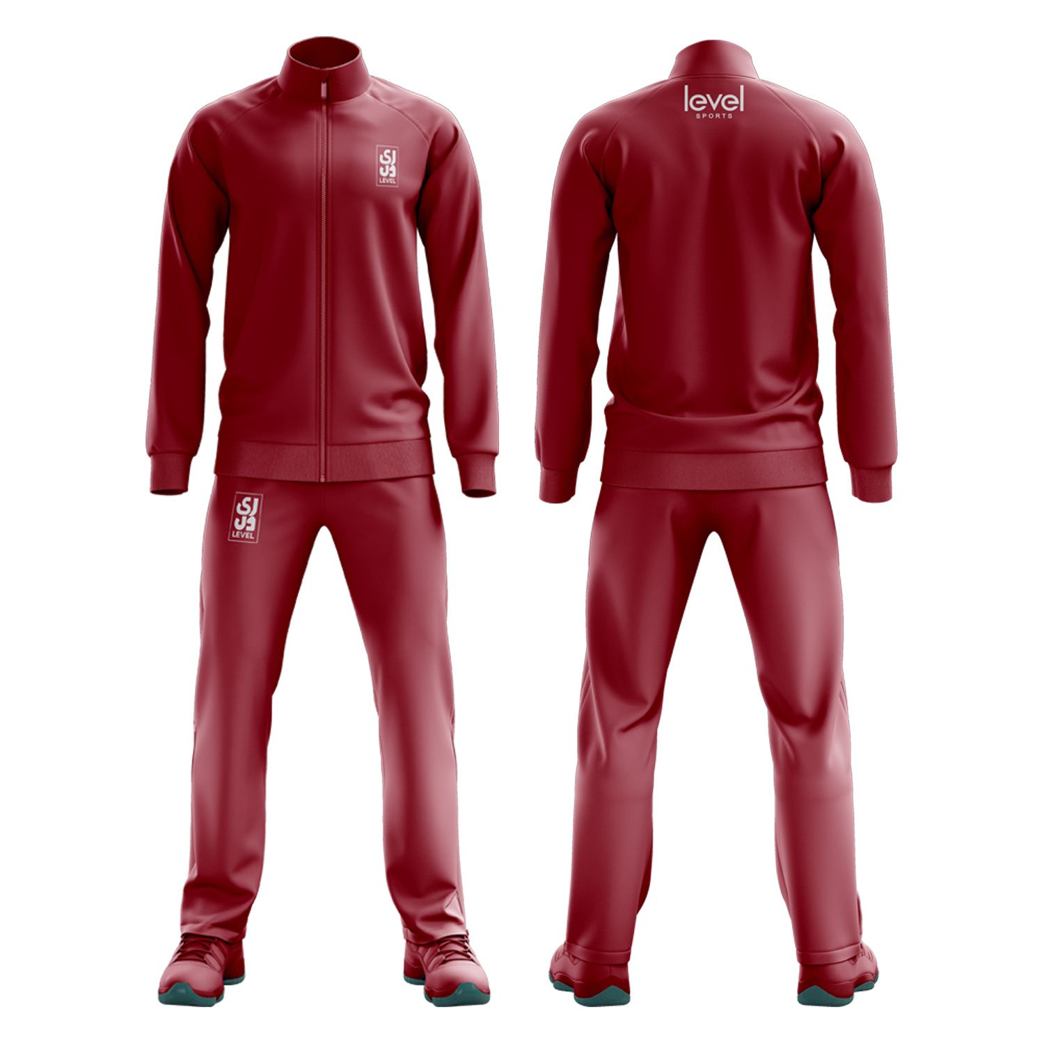 Red Track suit - Image 3