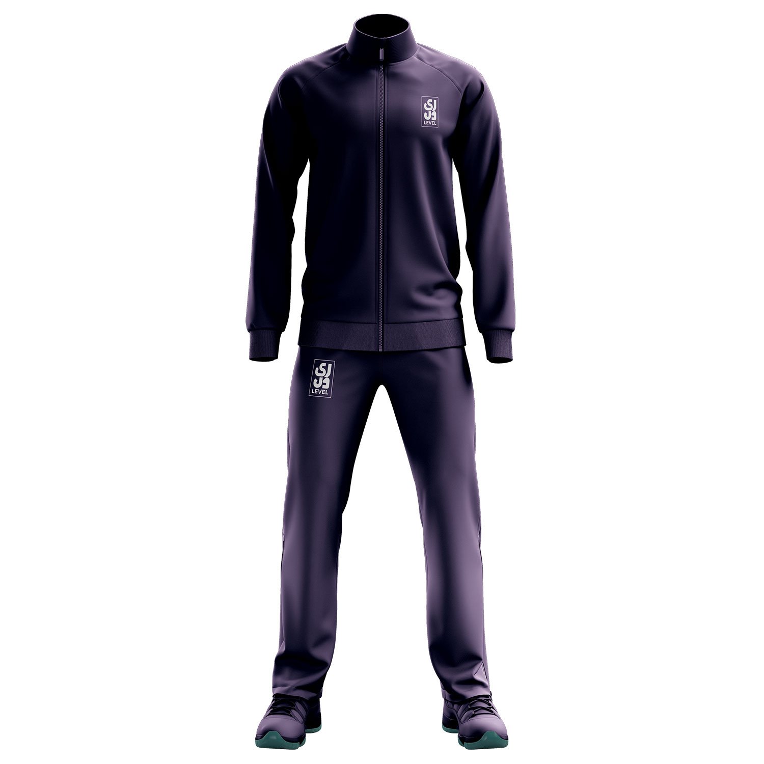 Purple Track suit