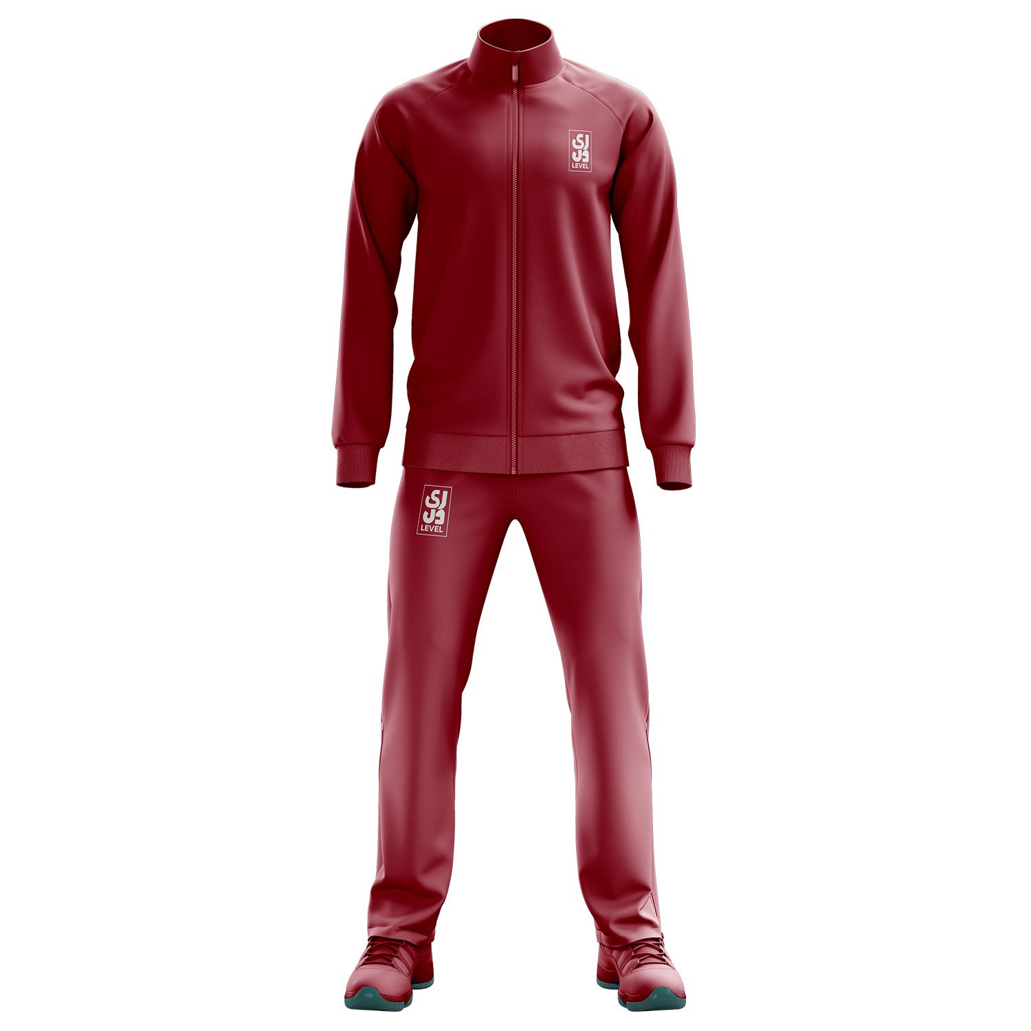 Red Track suit