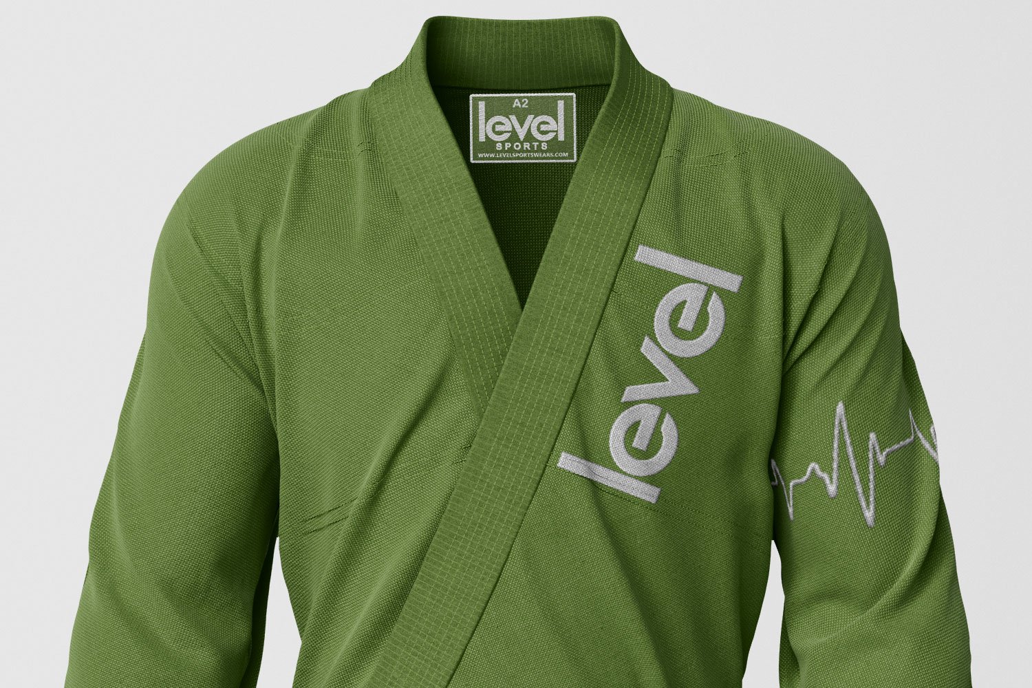 light Green Jiu-Jitsu Kimono - Image 3