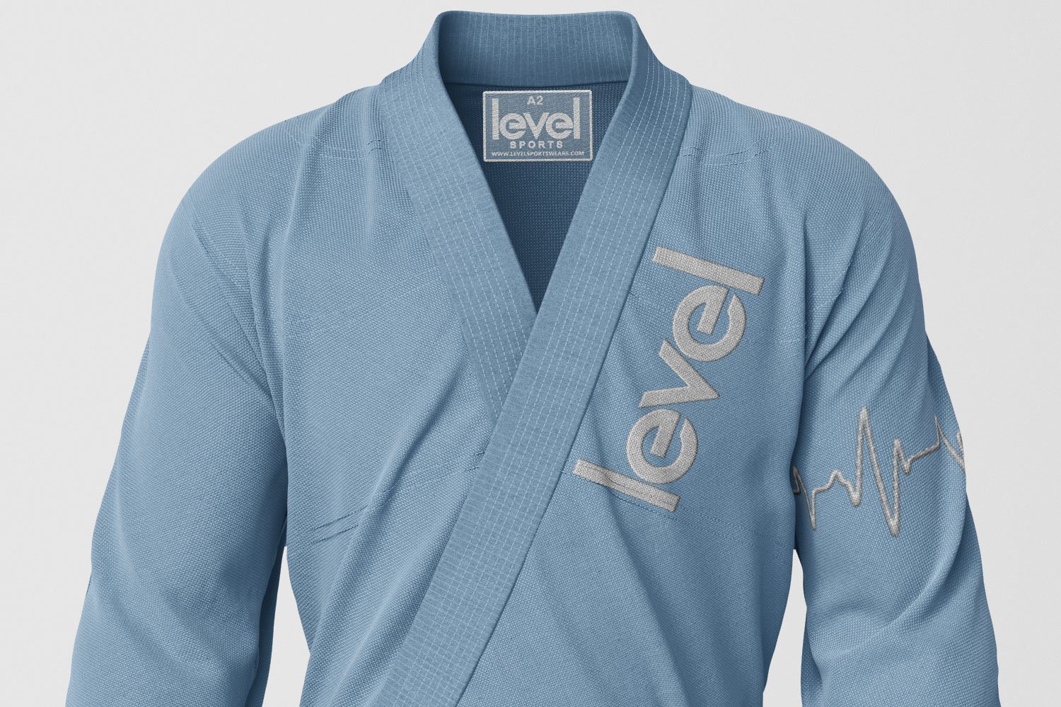 Ocean blue Jiu-Jitsu Kimono - Image 3