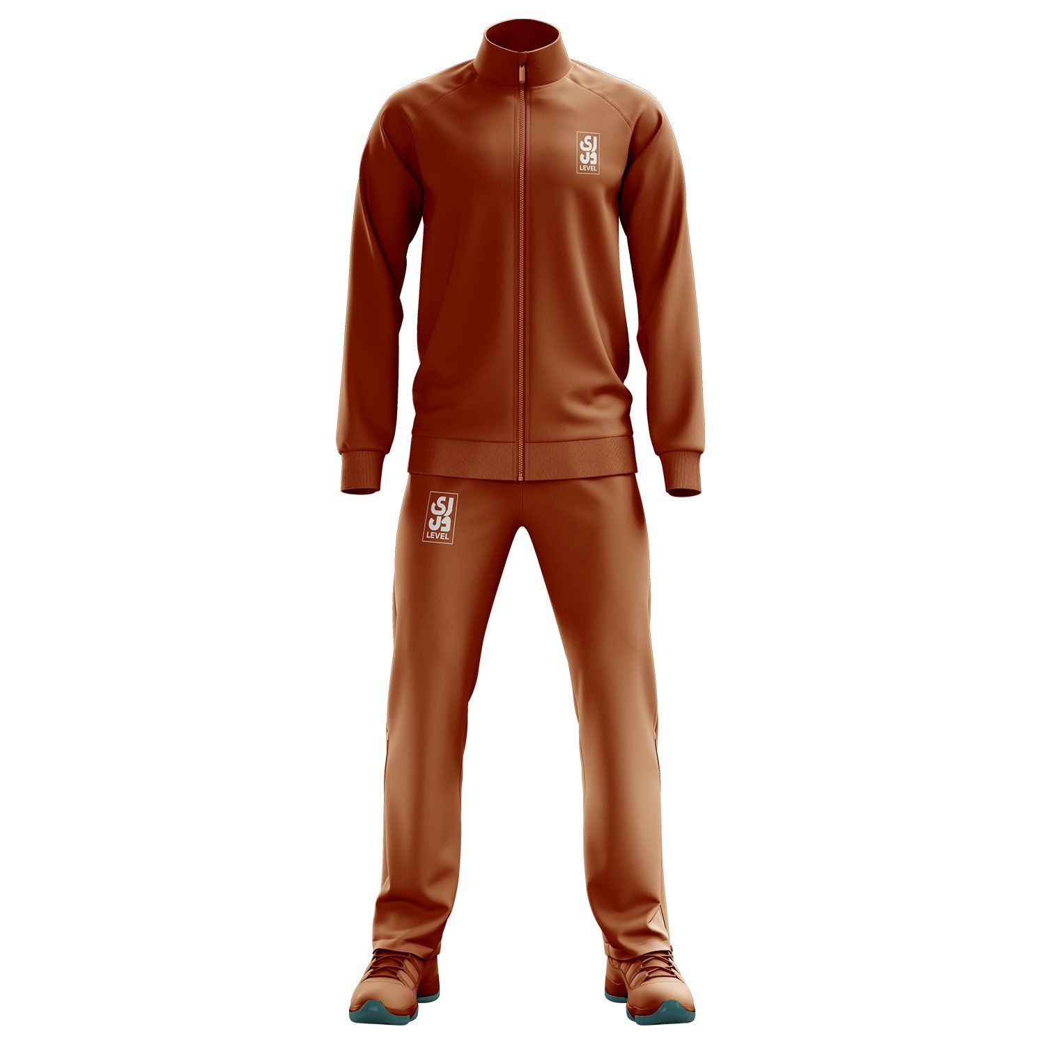 Orange Track suit